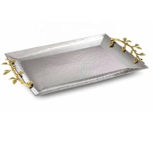 Hot Selling <b>Large</b> Leaf Design Aluminium Serving <b>Bowl</b> for Nuts <b>Salad</b> Fruits and Kitchen Use Available at Wholesale Price - Product Image 6