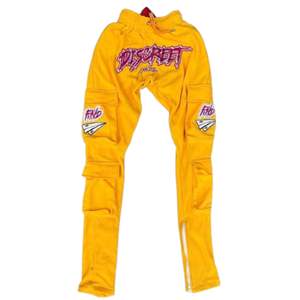 Pantalones de chándal de lana de algodón unisex de alta calidad personalizados de talla grande estilo de invierno informal para hombres y mujeres - Product Image 5