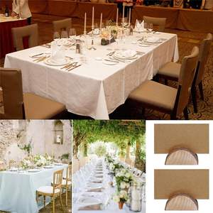 Menu de table en bois vintage et porte-cartes de visite pour mariage et photo - Product Image 4