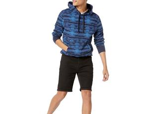 Basics coton mélangé gris clair à capuche hommes plaine personnalisé blanc pull polaire sweat à capuche doux coton Streetwear décontracté - Product Image 4