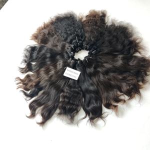 Vente en gros 100% vierge temple vietnamien extensions de cheveux humains ondulés profonds paquet de vendeur style indien cheveux humains alignés sur les cuticules - Product Image 3