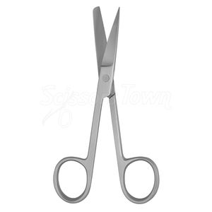 Ciseaux chirurgicaux 5 pouces droits à bout arrondi Conception pour gaucher Pour la coupe chirurgicale générale et les procédures cliniques - Product Image 1