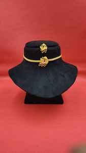 Ensemble de collier ras du cou en fonte de fer artisanal de la meilleure qualité avec des bijoux traditionnels oxydés pour femmes, vêtements ethniques et utilisation en soirée - Product Image 5