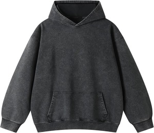 Sudadera Deportiva de Invierno para Hombre, 100% Algodón, Manga Larga, con Capucha y Cordón Ajustable - Product Image 4