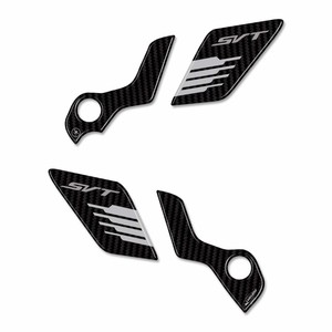 Adesivi Personalizzati 3D per Poggiapiedi Moto QJ Motor SVT 650 X, Logo per Decorazione - Product Image 2