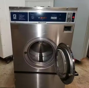 NUEVA Lavadora Industrial de Carga Frontal Eléctrica DEXTER T900, Limpiadora de Alta Presión, Operada con Monedas, 60LB, 220V - Product Image 1