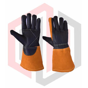 Gants de soudage professionnels avec paume résistante à l'abrasion et ajustement ergonomique - Product Image 1