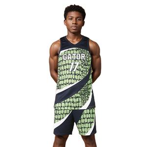 Service de broderie, sublimation, uniforme de basket respirant, grande taille, séchage rapide, design original, maillots pour club - Product Image 1