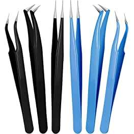 Most Customers Top Demanding Eyelash <b>Tweezers</b> With Fiber Tip Approved Beauty Standard Made Of Durable Material Specifically Used - Product Image 2