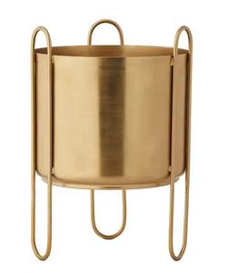 Jardinière décorative moderne en métal peinte à la main Pot pour la maison pour le salon bureau jardin ou balcon support de fleurs multi-usage - Product Image 1