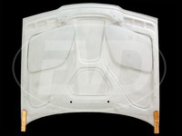 CAPOT EN FIBRE DE VERRE STYLE GTR pour BMW SÉRIE 3 E36 4D 1991-1998