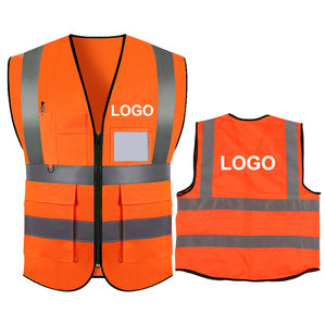 20% de descuento transpirable de poliéster fluorescente sin mangas Hi Vis chaqueta de seguridad reflectante chaleco reflectante ropa de seguridad - Product Image 1