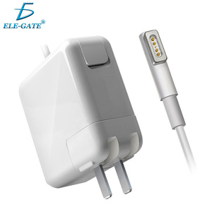 Chargeur d'ordinateur portable magnétique en alliage d'aluminium 60W PD pour MacBook, prises EU/US/JP - Product Image 1