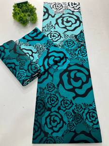 Chất lượng cao Ghana phi in sáp và ankara bông vải Batik mô hình cho thời trang Quần áo thủ công túi xách và khố - Product Image 3