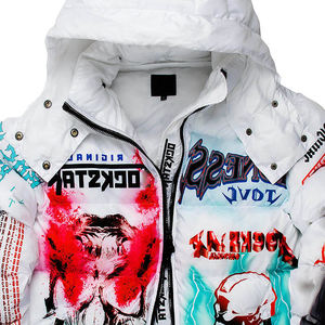 Offre Spéciale Veste matelassée isolée d'extérieur décontractée unisexe Impression sur toile longue longueur Designs chauds - Product Image 3