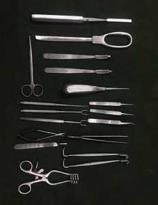 Ensemble de chirurgie orthopédique de base, 18 pièces, instruments chirurgicaux manuels en acier inoxydable, certifiés CE, légers, réutilisables, CHIRURGICAL - Product Image 2