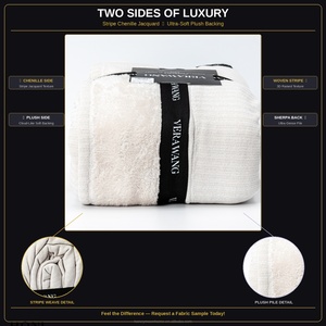 420gsm Luxury Soft Textured Fleece Blanket 100% Polyester Chenille Bed <strong>Throw</strong> with OEKO-TEX Certificate - Product Image 5