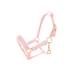 Cuir brun de licou de style de selle anglais d'approvisionnement d'usine avec le point d'exposition de matériel en laiton fait à partir du nylon pp à bas prix - Product Image 6