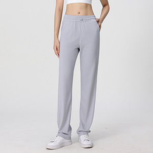 กางเกงวอร์มเอวสูงสำหรับผู้หญิงกางเกงวอร์มเอวสูงทันสมัย - Product Image 6