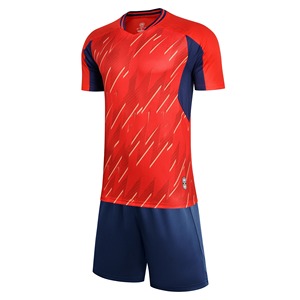 Chándal de entrenamiento de fútbol Cool Summer Dry Fit, conjunto de uniforme de equipo de fútbol personalizado para niños y hombres, servicio OEM disponible - Product Image 1