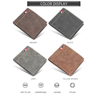 Dompet Kulit Desain Logo Kustom Prancis FD0000314 Buatan Prancis Label Pribadi OEM ODM Pabrik Manufaktur untuk Promosi Merek