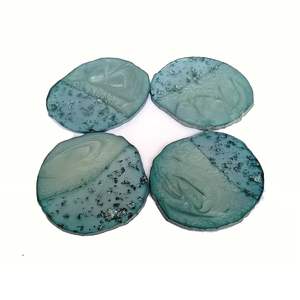 Luxury <b>Resin</b> Tea Coaster Custom Design Home Hotel Restaurant Or Cafe <b>Table</b> Ware Decoration Beer Mug Coaster - Product Image 1