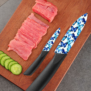 Ensemble de couteaux ambidextres professionnels en céramique de qualité supérieure, prix d'usine, 7 pièces, plastique de haute qualité, camping en plein air, gratuit - Product Image 6