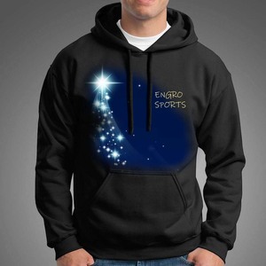Sweat à capuche d'hiver épais de haute qualité pour homme, en molleton de coton doux et confortable, avec impression numérique, séchage rapide et poche, vente en gros - Product Image 1