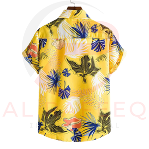 เสื้อยืดชายหาดของผู้ชายเสื้อยืดระบายอากาศพิมพ์ลายมีให้เลือก - Product Image 2