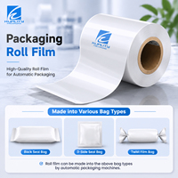 Film d'étanchéité pour gobelets en plastique PET PP LDPE imprimé personnalisé Film pour rouleau de gobelets pour thé à bulles Film facile à éplucher