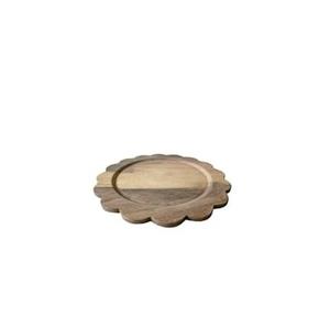 Nouveau plateau rond en bois tendance et minimaliste, avec rainure intérieure, plat de service moderne pour table à manger, table basse, décoration - Product Image 1