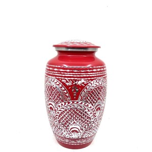 Urne funéraire pour cendres humaines, style américain, couleur personnalisée, gravée, pour homme adulte, finition haute brillance, capacité 200 pouces cubes, 10.5 - Product Image 1