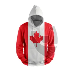Canada Vlag Hoodie Pullover Voor Mans Sweatshirt Lange Mouw Hoodies Hoge Kwaliteit Mannen Groothandel Custom Print Borduurwerk Hoodie