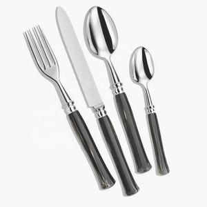 Fashionable Design Hot <b>Sale</b> Elegant Stainless Steel Cutlery <b>Set</b> Silver Plated Spoon <b>Knife</b> Fork Flatware <b>Sets</b> <b>for</b> Restaurants - Product Image 4