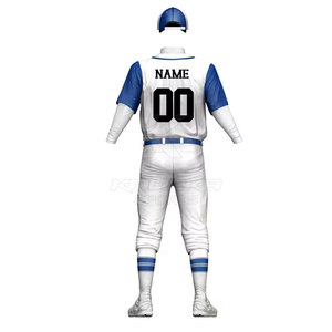 Maillots de sport légers et personnalisables pour hommes, séchage rapide, nouveau modèle, ensembles uniformes imprimés pour baseball et softball, en polyester, en promotion - Product Image 3