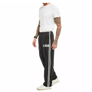 Vente en gros de pantalons de jogging athlétique de haute qualité pantalon de course en polyester léger pantalon de jogging en tissu spandex - Product Image 6