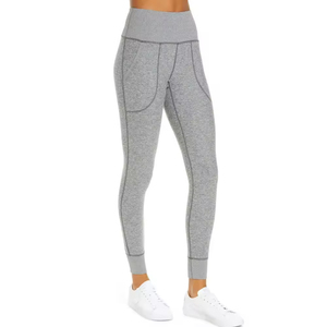 Latest Collection 2025 <b>Yoga</b> <b>Leggings</b> For Women Lightweight High Waist Breathable Custom Logo Printing - Product Image 4