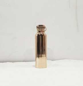 Finest Quality Copper <b>Water</b> <b>Bottle</b> Leak Proof With Holder on Lid <b>Metal</b> High Quality Pure Copper <b>Water</b> <b>Bottle</b> Premium New Design - Product Image 2