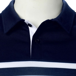 Venta directa de fábrica personalizada, polos suaves en blanco, polos de algodón para hombre, Polo de Golf, cuello levantado, 100% de algodón, polos para hombre con tinte anudado - Product Image 4