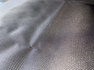 100% Nylon Ballistic Dobby Twisted Yarn Water Resistant Lightweight Oxford <b>Fabric</b> PU Coating Industrial Bag Luggage Woven Black - Product Image 4