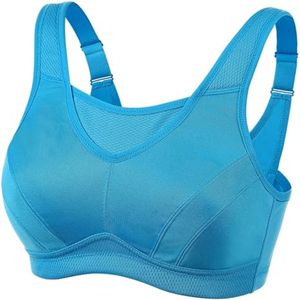 สปอร์ตบราสำหรับผู้หญิงชุดออกกำลังกายเปิดหลังระบายอากาศได้ - Product Image 4