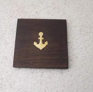 Nuevo estilo, alfombrillas para tazas de té de madera maciza, posavasos, precio bajo, utensilios de cocina de alto estándar, vajilla, Platos y platos para bebidas - Product Image 2