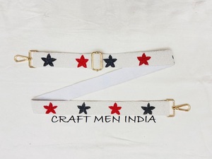 Super Star léger perlé sac noir arc-en-ciel étoile broderie Durable motif léopard toile doublure chaîne améliorant votre Style - Product Image 5