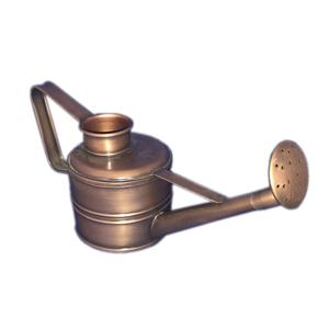 Arrosoir solide à double poignée en métal avec arrosoir fini blanc de forme ovale de qualité supérieure pour la maison et le jardin - Product Image 5