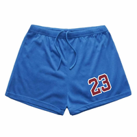 Shorts de sport pour hommes, tendance mode, pour la plage, la musculation, la gym, l'été, décontractés, coupe ajustée, respirants, 100% coton, pour le surf