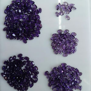 Amatista Africana Natural de 7x5 mm, Corte Ovalado, Piedra Preciosa Suelta de la Mejor Calidad para la Fabricación de Joyas - Product Image 2