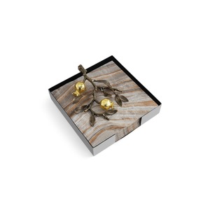 Nouvelle vente de ronds de serviette élégants pour la décoration intérieure porte-serviettes en aluminium pour mariages prix réduit ronds de serviette de luxe vente - Product Image 4