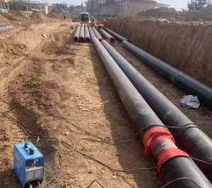 Factory Direct ASTM Sanitary Grade <b>Cement</b> Mortar Lined Steel Pipe for Drinking Water Transmission Water Conservancy Project - Product Image 4