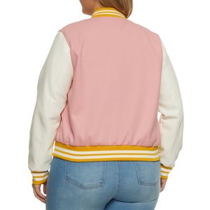 Blouson universitaire de baseball personnalisé avec logo, qualité supérieure, pour hommes et femmes, en tissu enduit, respirant, imprimé, 100% coton, idéal pour l'hiver - Product Image 2