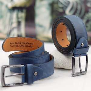 Cinturones de Cuero de Lujo con Corte Láser y Hebilla de Aleación, Logotipo y Color Personalizados para Hombre - Regalo Especial - Product Image 2